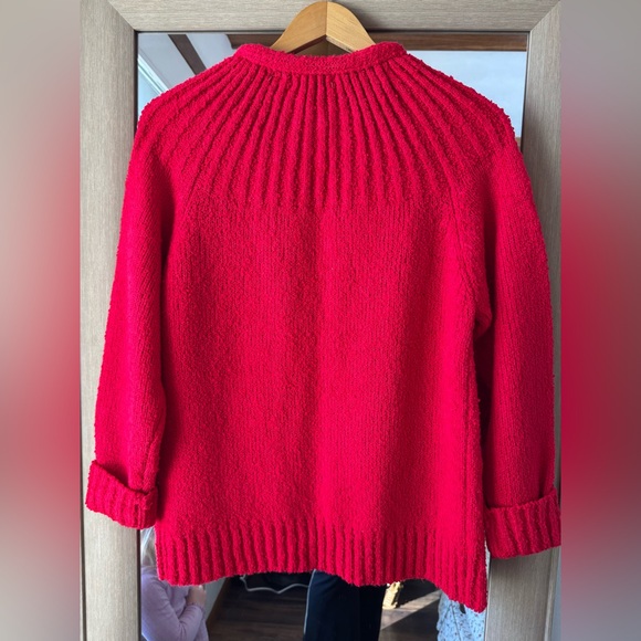 Vintage Cobble Creek Hand Embroidered Heart Cardigan medium - Picture 4 of 5